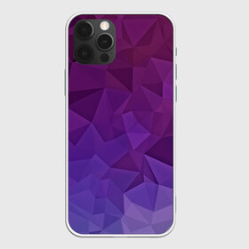 Чехол для iPhone 12 Pro Max с принтом Фиолетовые грани в Санкт-Петербурге, Силикон |  | abstract | abstraction | color | geometry | mirror | polygon | абстракция | геометрия | грани | линии | полигоны | сочетания | стекло | треугольники