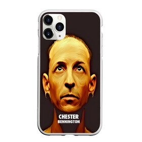 Чехол для iPhone 11 Pro Max матовый с принтом Chester Bennington в Санкт-Петербурге, Силикон |  | 3d | chester bennington | grey daze | linkin park | stone temple pilots | альтернатива | беннингтон | музыка | честер