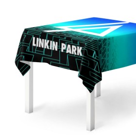 Скатерть 3D с принтом Linkin Park в Санкт-Петербурге, 100% полиэстер (ткань не мнется и не растягивается) | Размер: 150*150 см | 3d | chester bennington | grey daze | linkin park | stone temple pilots | альтернатива | беннингтон | музыка | честер