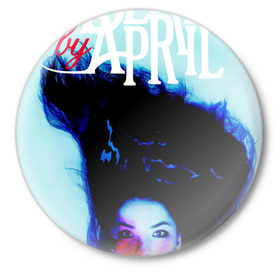 Значок с принтом Dead by April в Санкт-Петербурге,  металл | круглая форма, металлическая застежка в виде булавки | 