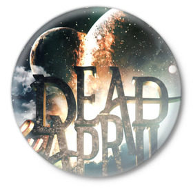 Значок с принтом Dead by April в Санкт-Петербурге,  металл | круглая форма, металлическая застежка в виде булавки | 