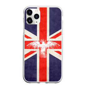 Чехол для iPhone 11 Pro матовый с принтом Флаг Англии с белым орлом в Санкт-Петербурге, Силикон |  | london | англия | белый | брызги | великобритания | империя | клякса | крылья | лондон | необычный | объеденное королевство | орел | птица | символ | сокол | туманный альбион | флаг