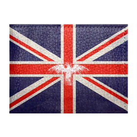 Обложка для студенческого билета с принтом Флаг Англии с белым орлом в Санкт-Петербурге, натуральная кожа | Размер: 11*8 см; Печать на всей внешней стороне | london | англия | белый | брызги | великобритания | империя | клякса | крылья | лондон | необычный | объеденное королевство | орел | птица | символ | сокол | туманный альбион | флаг