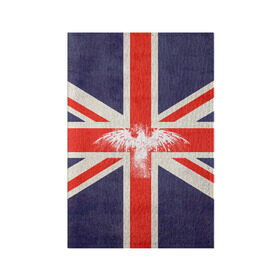 Обложка для паспорта матовая кожа с принтом Флаг Англии с белым орлом в Санкт-Петербурге, натуральная матовая кожа | размер 19,3 х 13,7 см; прозрачные пластиковые крепления | Тематика изображения на принте: london | англия | белый | брызги | великобритания | империя | клякса | крылья | лондон | необычный | объеденное королевство | орел | птица | символ | сокол | туманный альбион | флаг