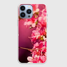 Чехол для iPhone 13 Pro Max с принтом Сакура в Санкт-Петербурге,  |  | 3d | flower | nature | pink | sakura | весна | деревья | природа | розовый | сакура | цветы | япония