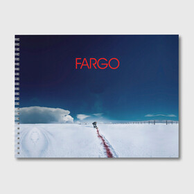 Альбом для рисования с принтом Fargo в Санкт-Петербурге, 100% бумага
 | матовая бумага, плотность 200 мг. | фарго