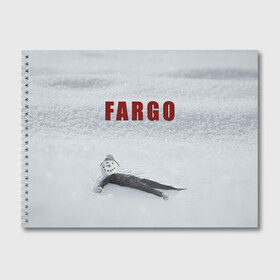 Альбом для рисования с принтом Fargo в Санкт-Петербурге, 100% бумага
 | матовая бумага, плотность 200 мг. | фарго