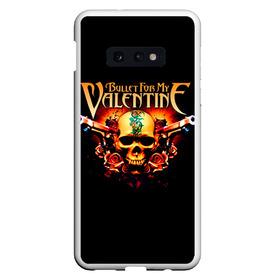 Чехол для Samsung S10E с принтом Bullet For My Valentine в Санкт-Петербурге, Силикон | Область печати: задняя сторона чехла, без боковых панелей | Тематика изображения на принте: bullet for my valentine | пуля для моей возлюбленной