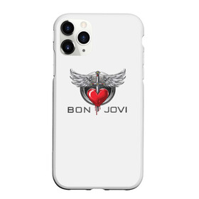 Чехол для iPhone 11 Pro матовый с принтом Bon Jovi в Санкт-Петербурге, Силикон |  | its my life | бон жови | джон бон джови | кровь | меч | сердце