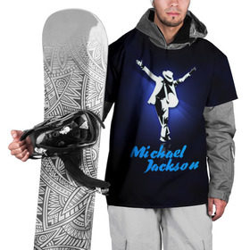 Накидка на куртку 3D с принтом Майкл Джексон в Санкт-Петербурге, 100% полиэстер |  | Тематика изображения на принте: michael jackson | король