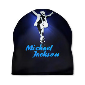 Шапка 3D с принтом Майкл Джексон в Санкт-Петербурге, 100% полиэстер | универсальный размер, печать по всей поверхности изделия | michael jackson | король