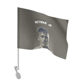 Флаг для автомобиля с принтом Неймар в Санкт-Петербурге, 100% полиэстер | Размер: 30*21 см | neymar | neymar jr | paris saint germain | psg | бразилия | младший | неймар | пари сен жермен | петух | петушок | псж | футбик | футбол | футбольчик