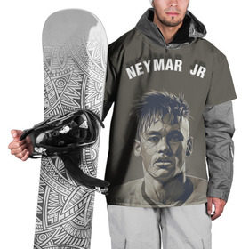 Накидка на куртку 3D с принтом Неймар в Санкт-Петербурге, 100% полиэстер |  | neymar | neymar jr | paris saint germain | psg | бразилия | младший | неймар | пари сен жермен | петух | петушок | псж | футбик | футбол | футбольчик