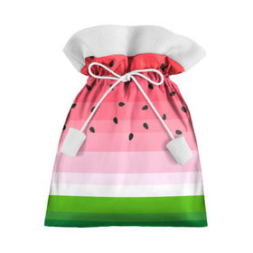 Подарочный 3D мешок с принтом Арбузик в Санкт-Петербурге, 100% полиэстер | Размер: 29*39 см | Тематика изображения на принте: pattern | trend | арбуз | зеленый | косточки | красный | мода | патерн | паттерн | розовый | текстура | тренд | фрукт | ягода