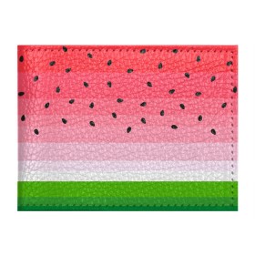 Обложка для студенческого билета с принтом Арбузик в Санкт-Петербурге, натуральная кожа | Размер: 11*8 см; Печать на всей внешней стороне | pattern | trend | арбуз | зеленый | косточки | красный | мода | патерн | паттерн | розовый | текстура | тренд | фрукт | ягода