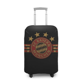 Чехол для чемодана 3D с принтом Бавария Мюнхен в Санкт-Петербурге, 86% полиэфир, 14% спандекс | двустороннее нанесение принта, прорези для ручек и колес | fc bayern munchen | football | бавария | бавария мюнхен | германия | клуб | спорт | футбол | эмблема