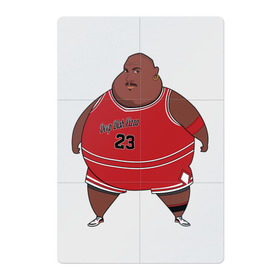 Магнитный плакат 2Х3 с принтом Fat Jordan в Санкт-Петербурге, Полимерный материал с магнитным слоем | 6 деталей размером 9*9 см | basketball | bulls | chicago | jordan | michael | nba | sport | баскетбол | буллс | джордан | майкл | нба | спорт | чикаго