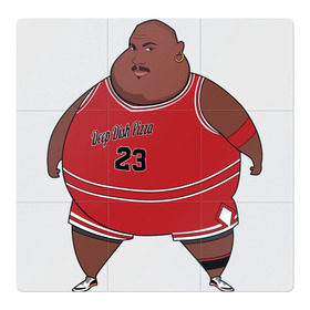 Магнитный плакат 3Х3 с принтом Fat Jordan в Санкт-Петербурге, Полимерный материал с магнитным слоем | 9 деталей размером 9*9 см | basketball | bulls | chicago | jordan | michael | nba | sport | баскетбол | буллс | джордан | майкл | нба | спорт | чикаго