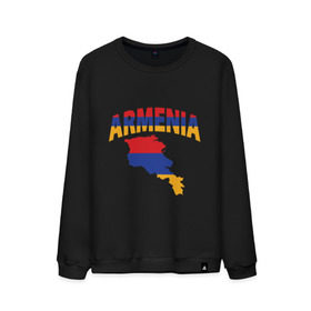 Мужской свитшот хлопок с принтом Армения в Санкт-Петербурге, 100% хлопок |  | armenia | азия | арарат | армения | армяне | армянин | кавказ | коньяк | патриот | страна