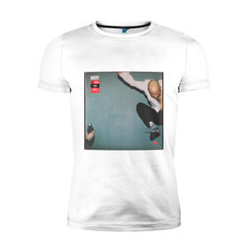 Мужская футболка премиум с принтом Moby 2 в Санкт-Петербурге, 92% хлопок, 8% лайкра | приталенный силуэт, круглый вырез ворота, длина до линии бедра, короткий рукав | moby | моби
