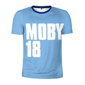 Мужская футболка 3D спортивная с принтом Moby в Санкт-Петербурге, 100% полиэстер с улучшенными характеристиками | приталенный силуэт, круглая горловина, широкие плечи, сужается к линии бедра | moby | моби