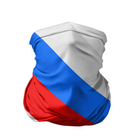 Бандана-труба 3D с принтом Россия в Санкт-Петербурге, 100% полиэстер, ткань с особыми свойствами — Activecool | плотность 150‒180 г/м2; хорошо тянется, но сохраняет форму | russia | флаг
