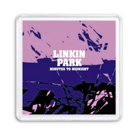 Магнит 55*55 с принтом Linkin park в Санкт-Петербурге, Пластик | Размер: 65*65 мм; Размер печати: 55*55 мм | chester bennington | grey daze | linkin park | rock | stone temple pilots | альтернатива | беннингтон | музыка | рок | рэп кор