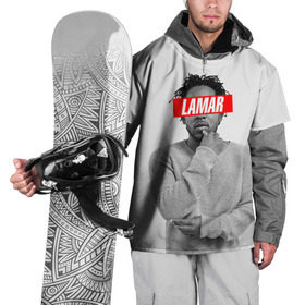 Накидка на куртку 3D с принтом Lamar в Санкт-Петербурге, 100% полиэстер |  | Тематика изображения на принте: kendrick lamar | кендрик ламар | рэп. | хип хоп