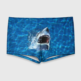 Мужские купальные плавки 3D с принтом Пасть акулы в Санкт-Петербурге, Полиэстер 85%, Спандекс 15% |  | Тематика изображения на принте: акула | атака | белая | брызги | вода | волны | зубы | капли | море | океан | опасность | синяя | челюсти | эффект