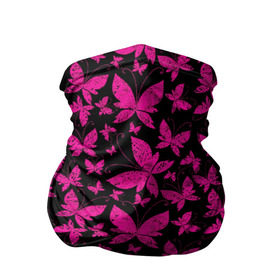 Бандана-труба 3D с принтом Розовые бабочки в Санкт-Петербурге, 100% полиэстер, ткань с особыми свойствами — Activecool | плотность 150‒180 г/м2; хорошо тянется, но сохраняет форму | butterflies | pink | бабочки | красота | крылья | нежность | орнамент | розовый | узор