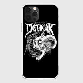 Чехол для iPhone 12 Pro Max с принтом Metalocalypse (Dethklok) 1 в Санкт-Петербурге, Силикон |  | dethklok | metalocalypse