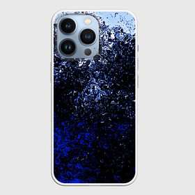 Чехол для iPhone 13 Pro с принтом Брызги красок(Cold style) в Санкт-Петербурге,  |  | abstraction | color | paint | spray | tie dye | абстракция | брызги красок | всплеск красок | капли красок | текстуры