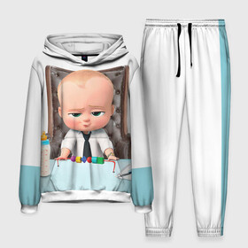 Мужской костюм 3D (с толстовкой) с принтом Boss Baby в Санкт-Петербурге,  |  | Тематика изображения на принте: boss baby | босс | молокосос | мультфильмы