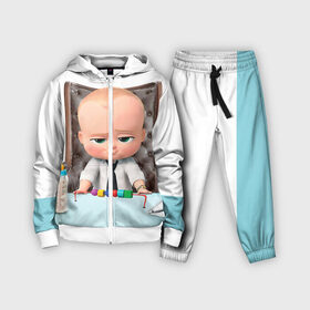 Детский костюм 3D с принтом Boss Baby в Санкт-Петербурге,  |  | Тематика изображения на принте: boss baby | босс | молокосос | мультфильмы