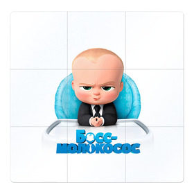 Магнитный плакат 3Х3 с принтом Boss Baby в Санкт-Петербурге, Полимерный материал с магнитным слоем | 9 деталей размером 9*9 см | boss baby | босс | молокосос | темплтон | тим | фрэнсис фрэнсис