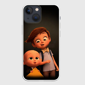 Чехол для iPhone 13 mini с принтом Boss Baby в Санкт-Петербурге,  |  | boss baby | босс | молокосос | мультфильмы