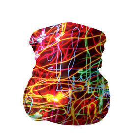 Бандана-труба 3D с принтом Light creative в Санкт-Петербурге, 100% полиэстер, ткань с особыми свойствами — Activecool | плотность 150‒180 г/м2; хорошо тянется, но сохраняет форму | abstract | colorful | electric | energy | light | абстракция | вет | цвет | электрик | энергия