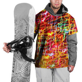 Накидка на куртку 3D с принтом Light creative в Санкт-Петербурге, 100% полиэстер |  | Тематика изображения на принте: abstract | colorful | electric | energy | light | абстракция | вет | цвет | электрик | энергия