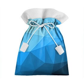 Подарочный 3D мешок с принтом geometric blue в Санкт-Петербурге, 100% полиэстер | Размер: 29*39 см | abstraction | абстракция | геометрия | грани | линии | полигоны | розовый | сочетания | текстура | треугольники