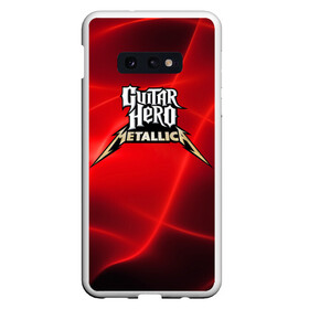 Чехол для Samsung S10E с принтом Guitar Hero Metallica в Санкт-Петербурге, Силикон | Область печати: задняя сторона чехла, без боковых панелей | hard rock | heavy metal | hevy metal | metallica | music | rock | thrash metal | металлика | музыка | рок