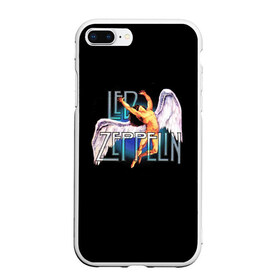 Чехол для iPhone 7Plus/8 Plus матовый с принтом Led Zeppelin Angel в Санкт-Петербурге, Силикон | Область печати: задняя сторона чехла, без боковых панелей | Тематика изображения на принте: рок
