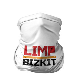 Бандана-труба 3D с принтом Limp Bizkit Logo в Санкт-Петербурге, 100% полиэстер, ткань с особыми свойствами — Activecool | плотность 150‒180 г/м2; хорошо тянется, но сохраняет форму | 