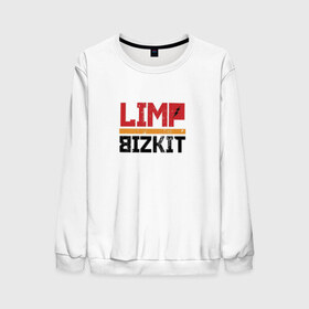 Мужской свитшот 3D с принтом Limp Bizkit Logo в Санкт-Петербурге, 100% полиэстер с мягким внутренним слоем | круглый вырез горловины, мягкая резинка на манжетах и поясе, свободная посадка по фигуре | 