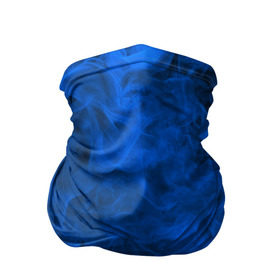 Бандана-труба 3D с принтом Синий дым в Санкт-Петербурге, 100% полиэстер, ткань с особыми свойствами — Activecool | плотность 150‒180 г/м2; хорошо тянется, но сохраняет форму | fire | flame | in fire | smoke | в огне | дым | огненный | огонь | текстуры