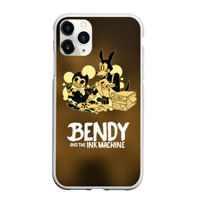 Чехол для iPhone 11 Pro Max матовый с принтом Bendy and the ink machine (3D) в Санкт-Петербурге, Силикон |  | Тематика изображения на принте: bendy | horror | ink | machine