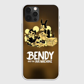 Чехол для iPhone 12 Pro с принтом Bendy and the ink machine (3D) в Санкт-Петербурге, силикон | область печати: задняя сторона чехла, без боковых панелей | Тематика изображения на принте: bendy | horror | ink | machine