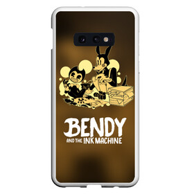 Чехол для Samsung S10E с принтом Bendy and the ink machine (3D) в Санкт-Петербурге, Силикон | Область печати: задняя сторона чехла, без боковых панелей | bendy | horror | ink | machine