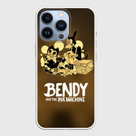 Чехол для iPhone 13 Pro с принтом Bendy and the ink machine (3D) в Санкт-Петербурге,  |  | Тематика изображения на принте: bendy | horror | ink | machine