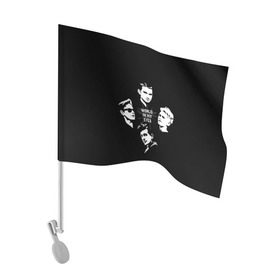 Флаг для автомобиля с принтом Depeche mode(world in my eyes) в Санкт-Петербурге, 100% полиэстер | Размер: 30*21 см | depeche mode | music | альтернатива | музыка | рок