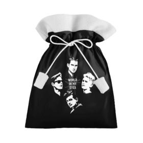 Подарочный 3D мешок с принтом Depeche mode(world in my eyes) в Санкт-Петербурге, 100% полиэстер | Размер: 29*39 см | depeche mode | music | альтернатива | музыка | рок